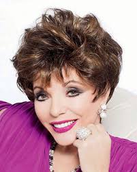 Joan Collins Wigs Alexis A9023 Joan Collins Dame Joan Collins Glamour
