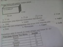 1 Keterangan Yang Diperoleh Berdasarkan Fakta Disebut A Data B Grafik C Tabel D Angket 2 Brainly Co Id