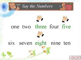 We did not find results for: Say The Numbers One Two Three Four Five