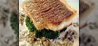 Pour 3/4 cup of water into the pan, cover tightly and simmer very gently for 45 minutes until the chicken is cooked through. How To Pan Fry Sea Bass With Hell S Kitchen Gordon Ramsay Fish Wonderhowto