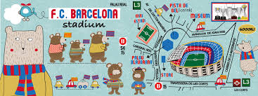 A major port on the northeastern mediterranean coast of spain, barcelona has a wide variety of attractions that bring in tourists from. Fc Barcelona Stadium By Nuria Brignardelli They Draw Travel