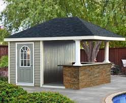 Add the storage space you need for your outdoor pool with a custom pool house from best in backyards. Ny Ct Backyard Pool House Builders Luxury Cabanas For Sale