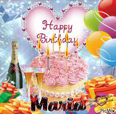 Happy Birthday Maria Picmix