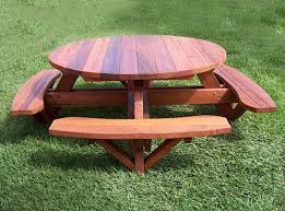 Picnic Table Plans Picnic Table Plans Picnic Round Wood Table Chair Plans Ideas 2 Jpg Picnic Table Plans Wooden Picnic Tables Round Picnic Table