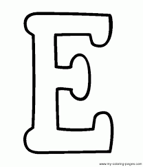 Coloring Capital Letters E Coloring Capital Letters Lettering Lettering Alphabet Letter E