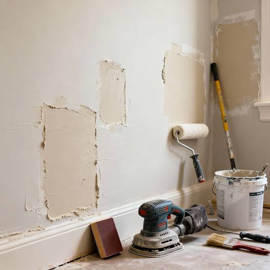 Completed project showing value for drywall repair cost in Surrey