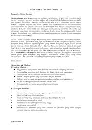 Maybe you would like to learn more about one of these? Doc Kelas X Bab I Sistem Operasi Komputer Martin W Academia Edu