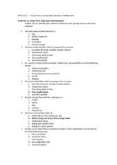 Chapter12 food,soil, water, and pest. Chapter 12 Chapter 12 Food Soil And Pest Management Multiple Choice Questions Core Case Study 1 How Many Children Mainly In Africa And Southeast Asia Course Hero