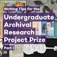 Writing Tips for the Undergraduate Archival event image