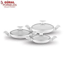 Gural 6 Parca Serami K Sahan Seti Beyaz 068 Seramik Gardirop Urunler