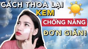 Đây là cách mình thoa đủ lượng kem chống nắng, cách thoa kem chống nắng  đúng
