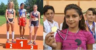 Rodičia vychovávajú spolu sedem detí. In 2018 Annamaria Horvathova A Roma Girl From Slovakia Won A Running Race Wearing Just Ballerinas On Her Feet Last Week She Became A 1500m Champion Of Slovakia In Her Age Group