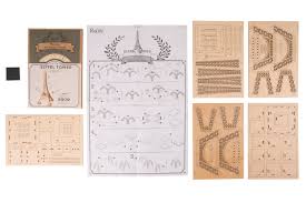 Order best puzzles online with worldwide free delivery. Rolife 3d Wooden Puzzle Wooden Craft Kit Eiffel Tower Model Kit Brain Teaser Games Laser Cut Building Kits Model Toy Educational Activity Best Birthday For Kids To Build Arts Crafts Toys Games Innovatordiaries Com