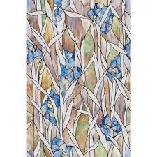 Artscape 24 In X 36 In New Leaf Decorative Window Film 02 3021 The Home Depot Decorative Window Film Window Decor Window Film