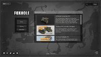 You can help to expand this page by adding an image or additional information. Community Guides Getting Started Official Foxhole Wiki