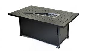The unit comes in two boxes and is well packaged. Jordan Cast Wicker Montana Rectangle Fire Pit