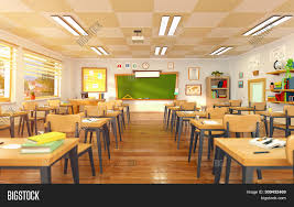 Classroom cartoon 1 of 100. Empty School Classroom Image Photo Free Trial Bigstock