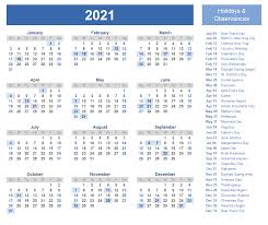 We are providing here the best 2021 one page printable calendar templates with notes and holidays and expecting that our 2021 calendar will help you to shape yourself in the new year. 2021 Calendar With Holidays Printable With Pdf Thecalenderpedia