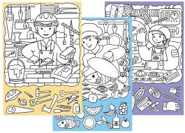Keep your kids busy doing something fun and creative by printing out free coloring pages. Community Helpers Look And Find Pictures Printable Buylapbook