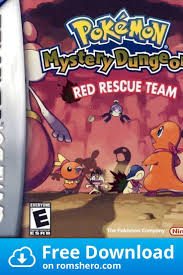 Download Pokemon Mystery Dungeon Red Rescue Team Gameboy Advance Gba Rom Gameboy Advance Gameboy Rescue Team