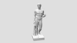 After polykleitos of argos (greek, ca. Doryphoros The Spear Bearer Download Free 3d Model By Smk National Gallery Of Denmark Smkmuseum 2b213f9 Sketchfab