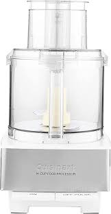 America's test kitchen did a battery of tests with a number of different food processors. Amazon Com Cuisinart Dfp 14bcwny 14 Cup Food Processor Brushed Stainless Steel White Home Kitchen
