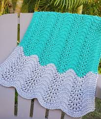Little shells stitch knitting pattern. 4 Row Repeat Baby Blanket Knitting Patterns In The Loop Knitting