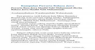 Pawarta kang becik iku asipat anyar, aktuwal, fakta, wigati, lan narik kawigaten. Kumpulan Pawarta Bahasa Jawa