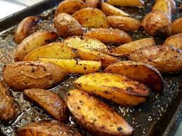 Greek Potatoes Oven Roasted And Delicious Recipe Food Com Recipe Greek Potatoes Recipes Veggie Recipes