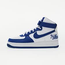 Spotlighting athlete* and 👟 stories. Men S Shoes Nike Air Force 1 High 07 Lv8 Emb White Rush Blue Rush Blue White Footshop