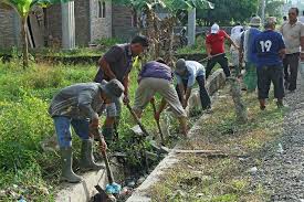 Kerja bakti gambar kartun gotong royong di masyarakat. Contoh Kegiatan Gotong Royong Di Masyarakat Berbagai Contoh