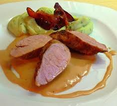 Schweinefilet An Speck Senf Sauce Rezept Schweinefilet Rezepte Schweinefilet Schweine Filet