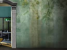 Bohemian, coastal, farmhouse, industrial, modern, traditional Wallpaper With Floral Pattern Sempervirens The Secret Garden Collection By Glamora