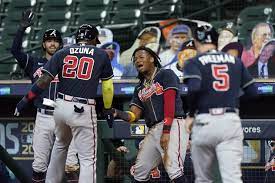 The braves compete in major league baseball (mlb) as a member club of the national league (nl) east division. Atlanta Braves Are A Formidable Obstacle To Dodgers In Nlcs Los Angeles Times