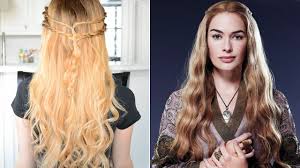Alliances shift so often on game of thrones that it's hard to keep track of who's on what team every week, but that's not the only thing changing all the time — the hair is also a big wild click through for a gallery of the show's biggest hair transformations dating back to the early days of the first season. Cersei Lannister Inspired Hairstyle Game Of Thrones Hair Tutorial Youtube