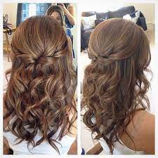 Wedding Hairstyle Wedding Hairstyles For Length Hair Licious Mother Of The Bride Shoulder Half Up Medium Length Hair Styles Medium Hair Styles Down Hairstyles