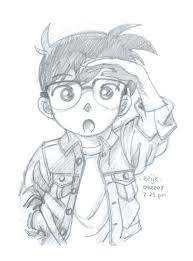 A Sketch Of Conan Conan Shinichi Kudo Meitantei Conan Is A Property Of Gosho Aoyam Detective Conan Wallpapers Anime Character Drawing Anime Drawings Sketches