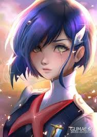 Anime girl Zero Two (code 002 art) [Artist: Violetsang]