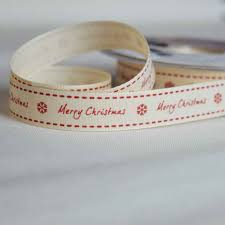 Merry christmas ribbon zu spitzenpreisen. Berisfords Christmas Ribbon Merry Christmas Holm Sown