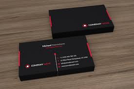 The black business card is an indigenous business initiative to bring together all indigenous business owners and. Black Red Corporate Business Card Creative Photoshop Templates Creative Market