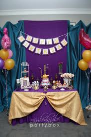Birthday Party In A Box Razzle Dazzle Party Box Theme Birthday Party Moroccan Arabian Night Jasmine Party Princess Jasmine Birthday Party Moroccan Theme Party