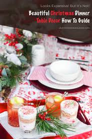 Make it even more memorable with complete table settings in your chosen theme and pretty serveware that fits the season. Christmas Table Setting Decor On A Budget