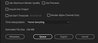Many effects and plugins for premiere pro cc require gpu acceleration for rendering and playback. Pro Tip Exporting A Finished Video From Premiere Pro