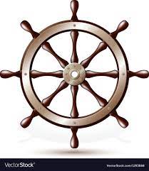 Steering Wheel For Ship Isolated On White Background Vector Illustration Download A Free Preview Or High Quality Adobe Ship Vector Boat Wheel Steering Wheel