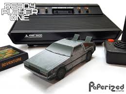 Cline sold the rights to publish the novel in june 2010, in a bidding war to. Papermau Ready Player One Delorean Time Machine Paper Modelby Paperized