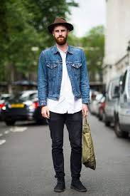 Reece Crisp Wears A Levis Jacket Uniqlo Shirt And Acne