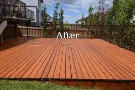 Buy best deck sealer and use it flamboyantly over the exposed wood surfaces. Cedar Deck Restoration In Calgary Eco Star Painting