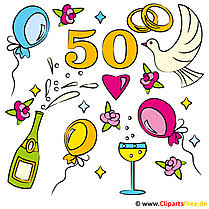 Diamantene hochzeit 60 jahre ehe feiern. 50 Ehejubilaen Cliparts Bilder Grafiken Kostenlos Gif Png Jpg