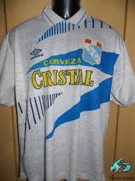 Association football logos of peru. Sporting Cristal Away Football Shirt 1996