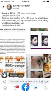 Remove unwanted hair with the permanent hair removal products offered by silk'n australia. Sony Beauty Salon Posts Facebook